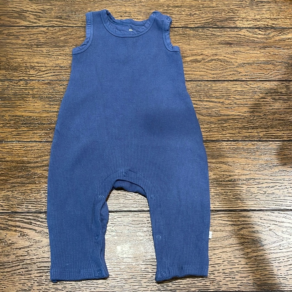 EUC The Honest Company Organic Short Sleeve Jumpsuit